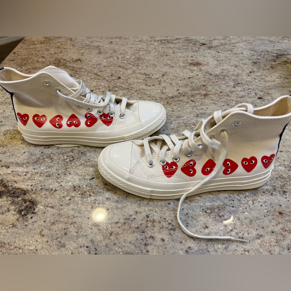 Converse X Commes des Garçon; size 7 men’s / size 9 women